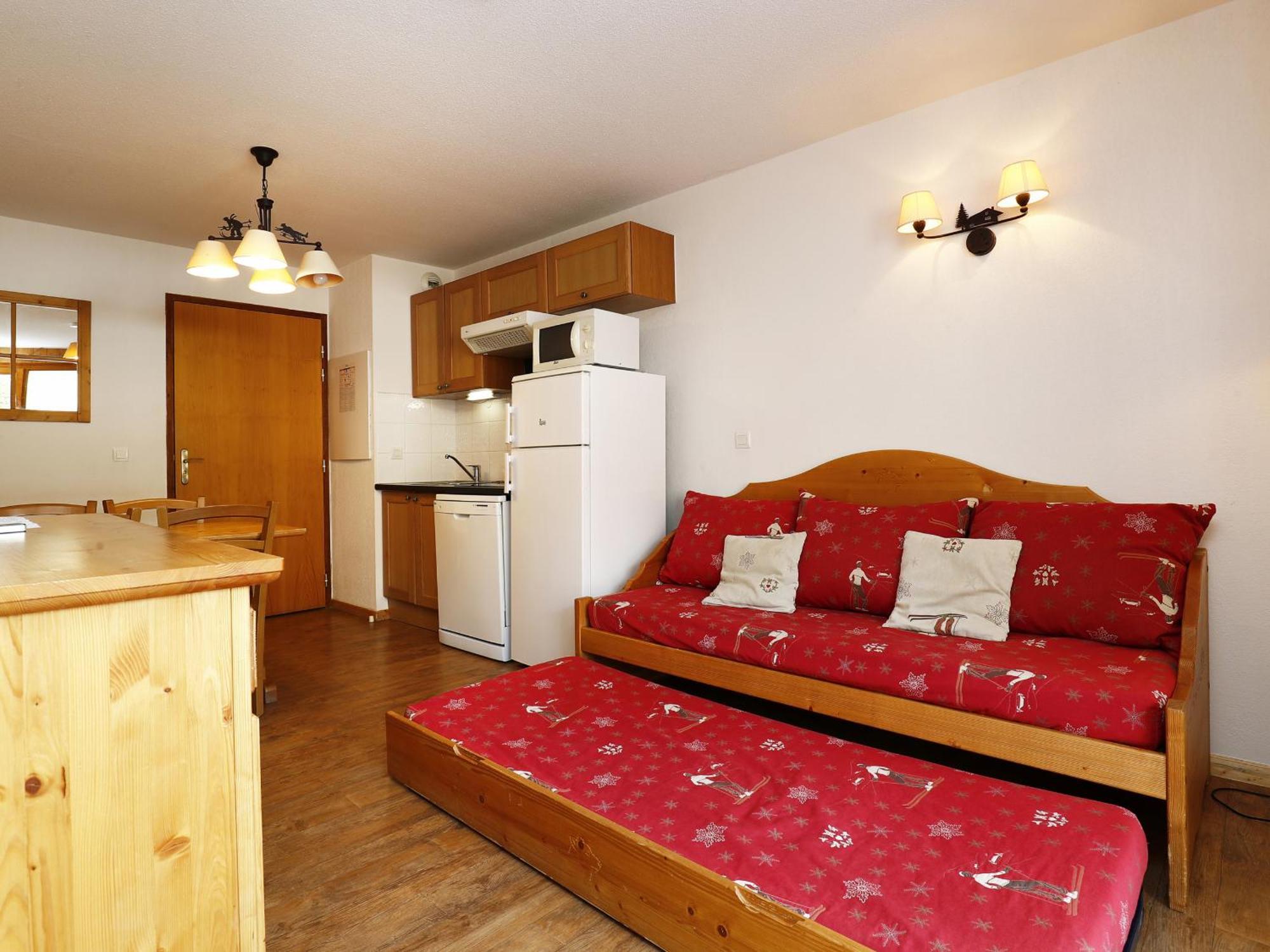 Apartment Appt 4 Pers Aux Pieds Des Pistes Avec Balcon Et Parking